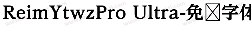 ReimYtwzPro Ultra字体转换